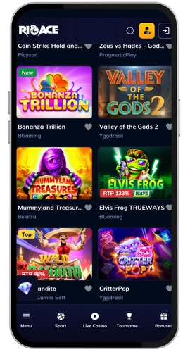 RioAce Casino aanmelden